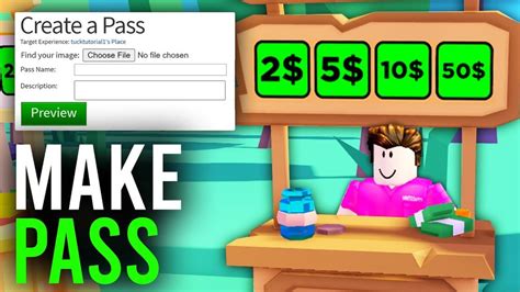 how to create game pass in roblox studio