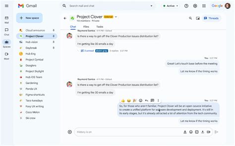 how to create google chat link
