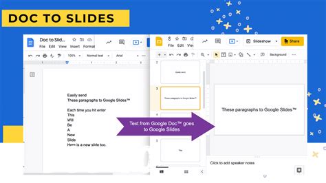 how to create google slides from google docs