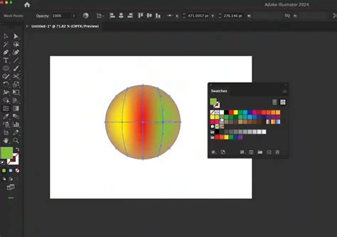 how to create gradient mesh in illustrator