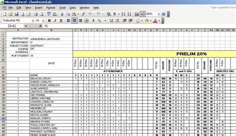how to create grading system in excel