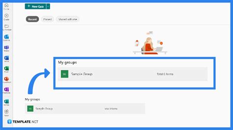 how to create groups in microsoft forms