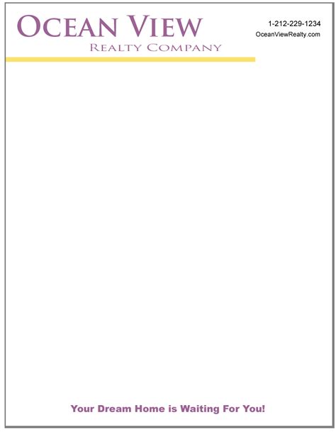 how to create headed paper template in word