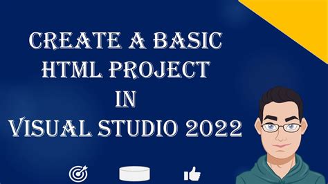 how to create html project in visual studio 2022