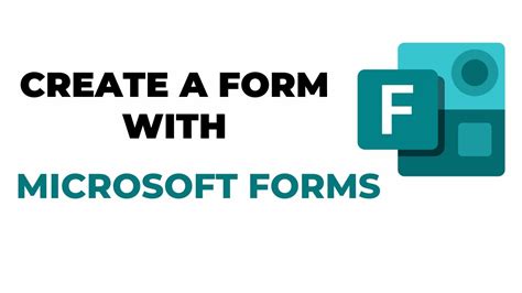 how to create in microsoft forms