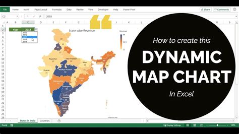 how to create india map in excel