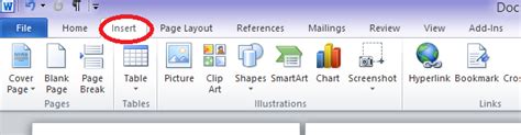 how to create internal link in ms word