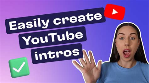 how to create intro for youtube videos