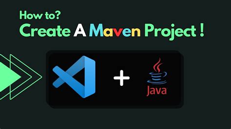 how to create java maven project in vs code