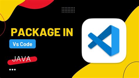 how to create java package in vscode