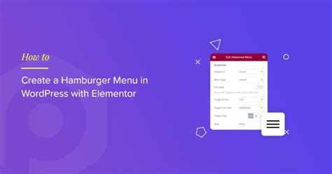 how to create menu in wordpress elementor