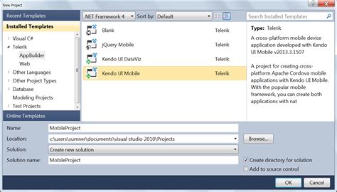 how to create mobile app using visual studio 2019