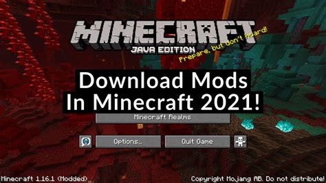 how to create mods for minecraft java edition