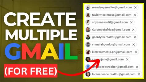 how to create multiple gmail accounts without phone number