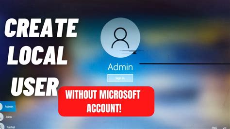 how to create multiple logins on windows 10