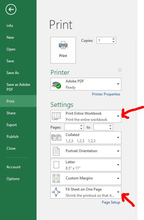 how to create one pdf from multiple excel sheets