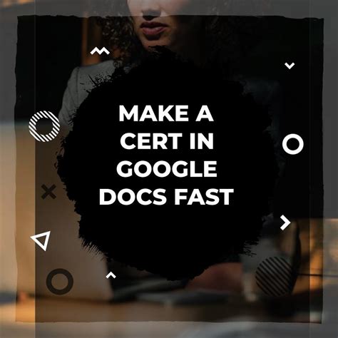 how to create online certificate in google form