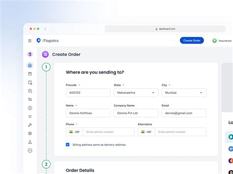 how to create order form in facebook page