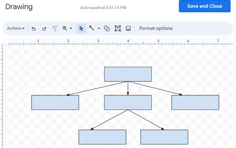 how to create organizational chart in google docs
