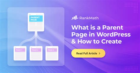how to create parent category in wordpress