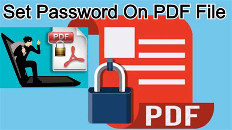 how to create password for pdf file for free