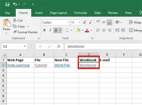 how to create pdf hyperlink in excel