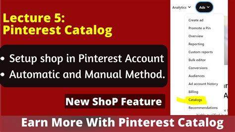 How To Create Pinterest Catalog