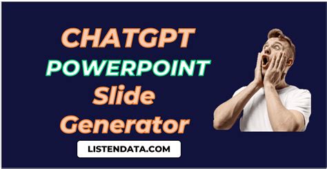 how to create ppt slides in chatgpt