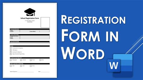 how to create registration form in microsoft forms