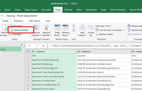 how to create relationships in power query