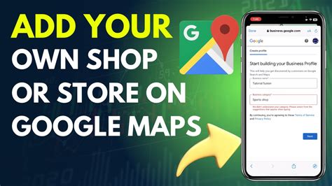 how to create shop on google map