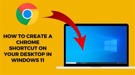 how to create shortcut chrome tab to desktop windows 11