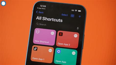 how to create shortcuts on iphone 16