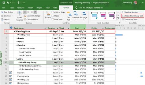 how to create sub projects in ms project