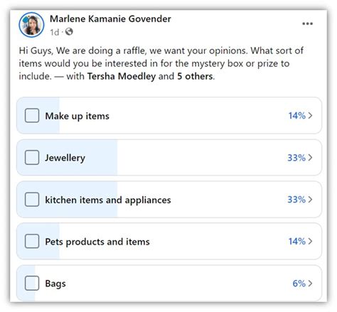 how to create voting poll on facebook page