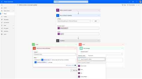 how to create workflow in microsoft forms