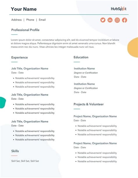 how to create your own cv template in word