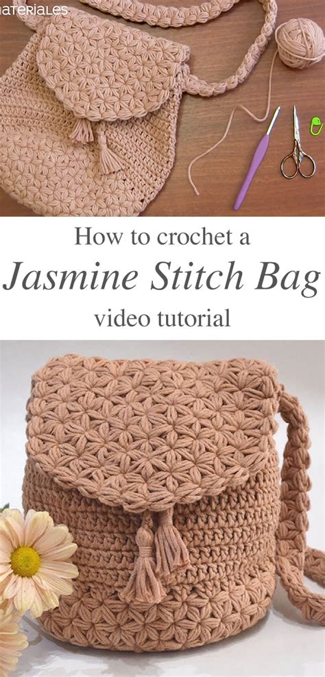 how to crochet a bag for beginners step by step with pictures