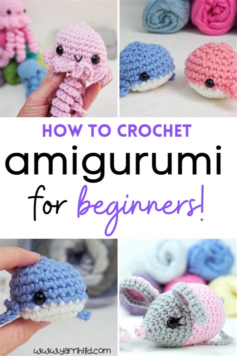 how to crochet animals for absolute beginners step by step