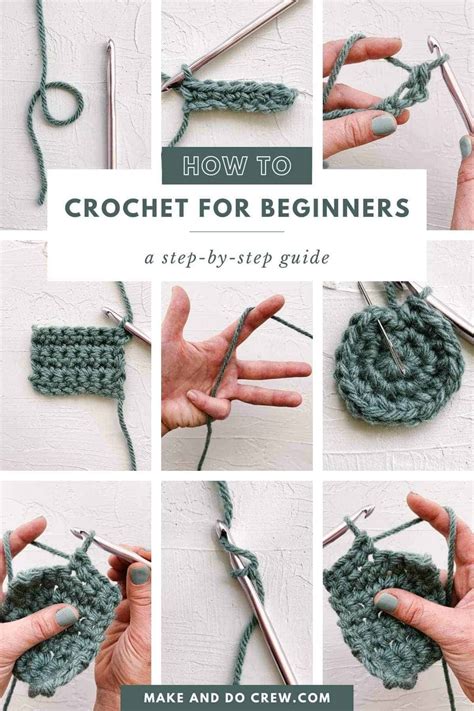 how to crochet beginner tutorial