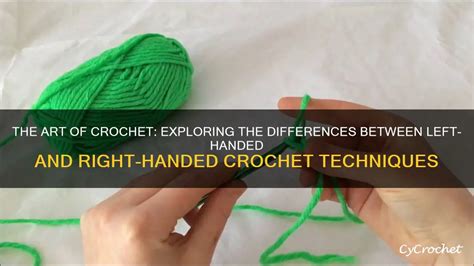 how to crochet for beginners right handed