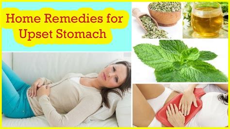 how to cure an upset stomach