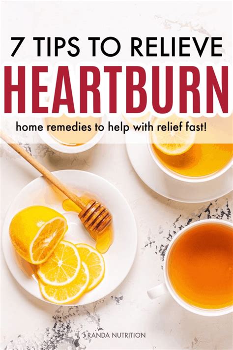 how to cure heartburn at home fast