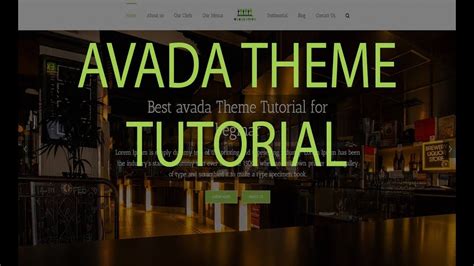 how to customize avada theme in wordpress