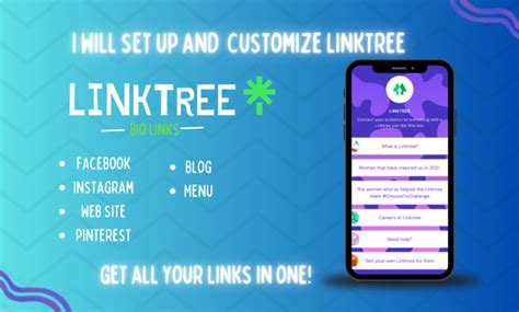 how to customize linktree url