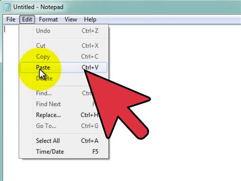 how to cut and paste on windows computer