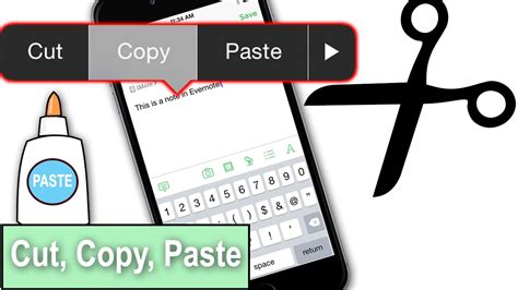 how to cut and paste video on iphone