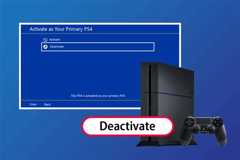 how to deactivate console sharing ps4