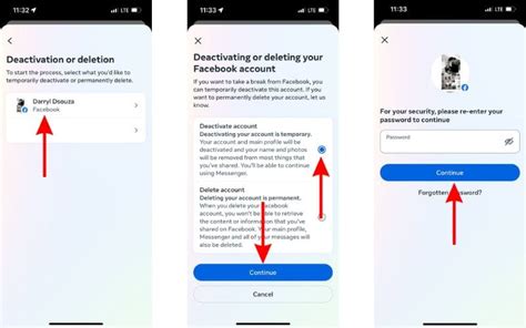 how to deactivate facebook on iphone 12 pro