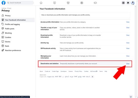 how to deactivate facebook on tablet